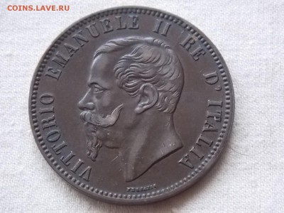 Италия 10 centesimi 1863  XF в коллекцию - DSCN4182.JPG