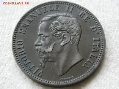 Италия 10 centesimi 1863  XF в коллекцию - DSCN4184.JPG