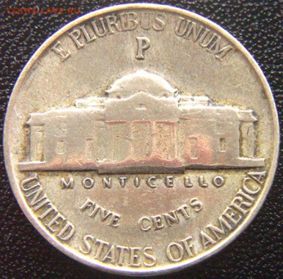 США_5 центов 1943(Р) "Президент Джефферсон"; до 26.05_22.40м - 8131