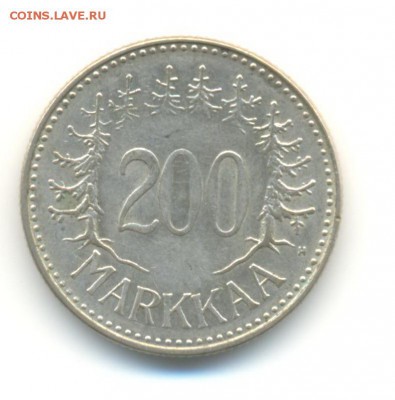 Ag. финляндия 200 марок 1958Н . до 29.05 22:00 - 7