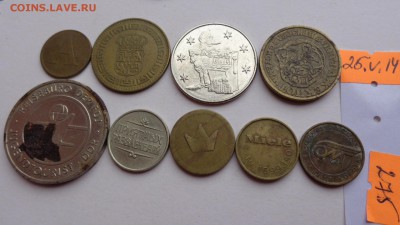 9 жетонов из разного   до   29.5  в 21-35  мск - ....лето 26.5.14 г.  разное 169.JPG