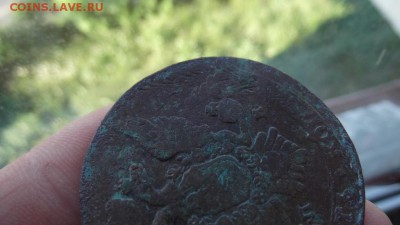 ПЕРЕЧЕКАН!!! 5копеек  1763год СПМ - DSCF1843.JPG