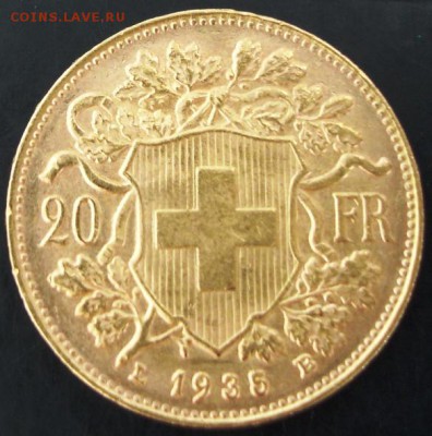 Швейцария 20 франков 1935 года до 22-00 02.06.14 года - DSC03778.JPG