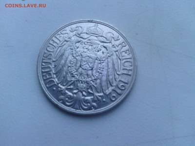 Германия 25 пфеннигов 1912А до 31.05.14 - IMG_20140507_210353