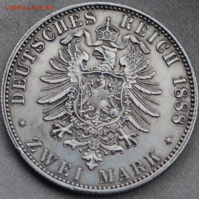 2 марки 1888 Фридрих III - 2