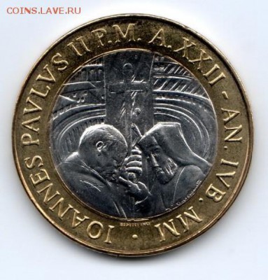 Ватикан 1000 лир 2000 БИМ - img324