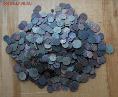 кучка из 900 монет на опыты. остатки и свежие.до 30.05.2014 - 14