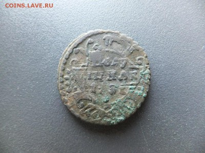 полушка 1731 перечекан с крестовой копейки - DSCF2143.JPG