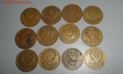 3коп.1931,32,36,38,41,50,52,53,54,55,56,57г. 3.06.2014 22.00 - 2.JPG