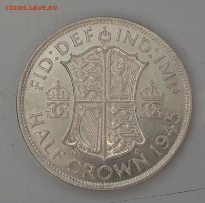 2 Кроны.1945.Георг 6.Отличная. до 28 Мая - DSCF8552.JPG
