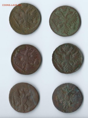 монеты денга 1731-1754 - 22