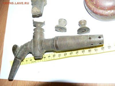 Самоварный КРАН СТЕПАНОВЪ, крышка на трубу, ручки на крышку - P1910062.JPG