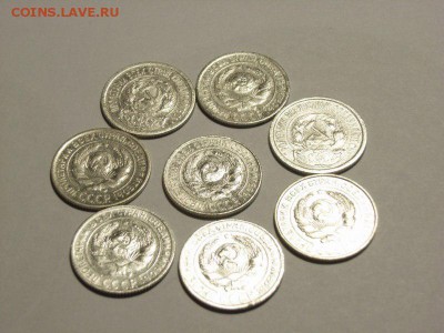 10 копеек 1922-1930гг (БИЛОН) - 8 шт до 04.06.14 (22.00) - RIMG0048 [800x600]