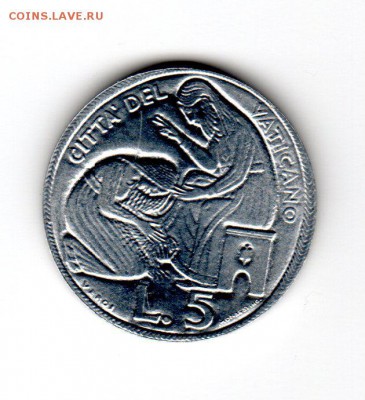 Ватикан 5 лир 1975 - img427