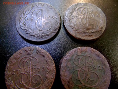 Пятаки медные 11 шт с 1761-1831 - DSC00148.JPG