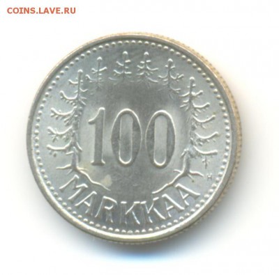 Ag. финляндия 100 марок 1956 (1). UNC . до 3.06 22:00 - 8