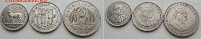 Майская распродажа монет: "инострань" и "россия" - MAURITIUS-1987-COINS-190RUB