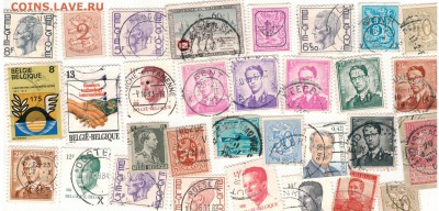 МАРКИ БЕЛЬГИИ (41ШТ) ДО 05.06.14 В 22.00МСК (8869) - 2-бел1