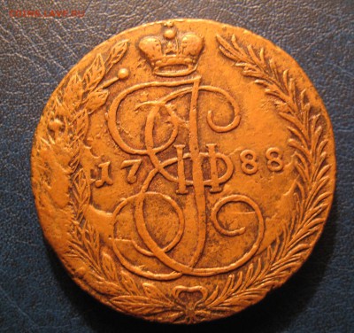 Пятаки 18 век. Оценка. - 1788р