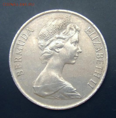 2 - Бермуды 50 центов (1970) «Герб» №1 А