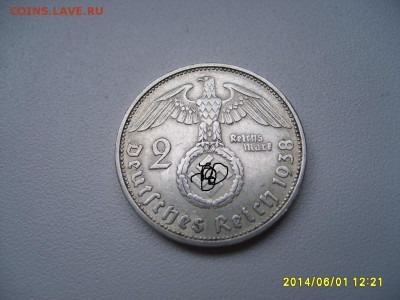 ГЕРМАНИЯ,2 марки 1938А(Гинденбург)!до 5.06.2014 - S6000150.JPG