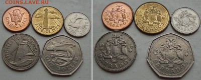 Майская распродажа монет: "инострань" и "россия" - barbados-coins-210rub