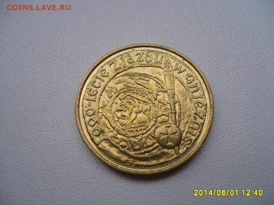 ПОЛЬША,2 злотых 2000г(1000 лет )!до 5.06.2014 - S6000221.JPG