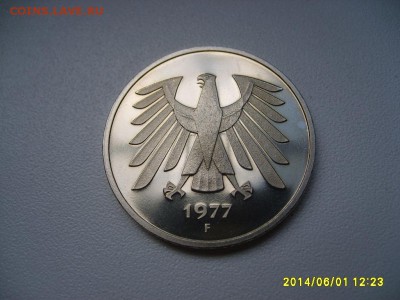 ФРГ,5 марок 1977F (пруф)!до 5.06.2014 - S6000164.JPG