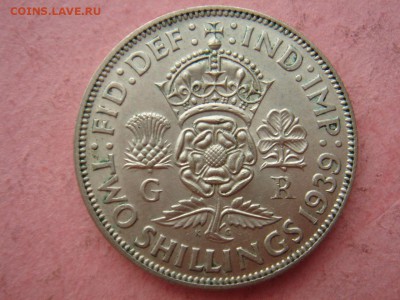 Великобритания: Ag-500 флорин 1939 Георг 6 до 06.06 22- - Флорин 1939-1.JPG