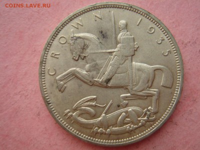Великобритания: Ag-500 крона 1935 Георг 5 до 06.06.14, 22-00 - Крона 1935-1.JPG