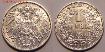Германия 1 марка 1910 Е до 07.06.14 в 22.00 - 1 марка 1910 Е -2- 21.04.14