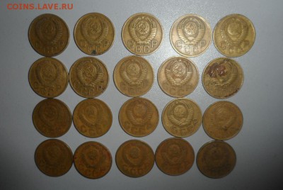 3 копейки 1955,56,57 год 40 штук 6.06.2014 в 22.00 по МСК - 4.JPG