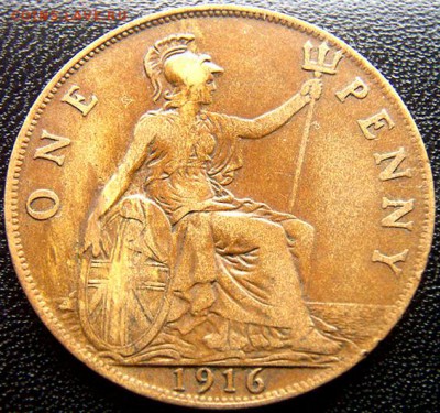 Британские пенни 1916 и 1934; до 03.06_22.00мск - 6223
