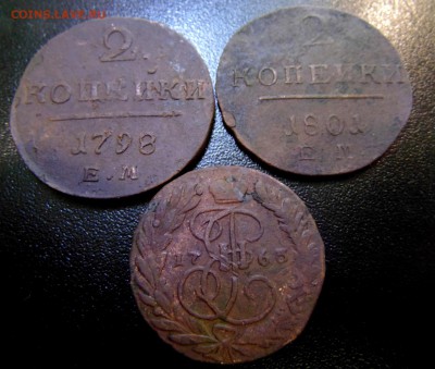 Пятаки медные 11 шт с 1761-1831 - DSC00150.JPG