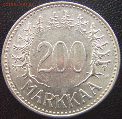 Финляндия_200 марок 1957. Серебро; до 03.06_22.32мск - 8098