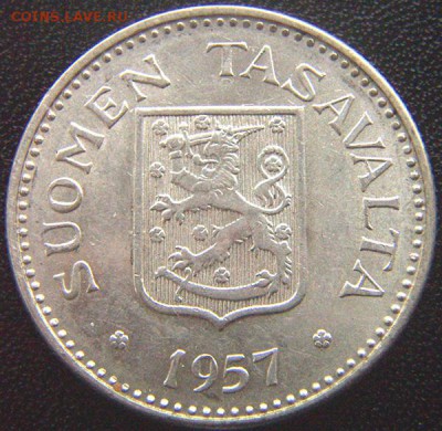 Финляндия_200 марок 1957. Серебро; до 03.06_22.32мск - 8099
