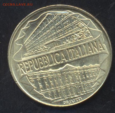 Италия 200 лир 1996 г.До 5.06.14 г. 21-00 МСК . - Италия 200 л.