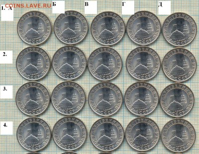 продаю от 1 шт. 1991г. 1рубль - 1991 1р а 12