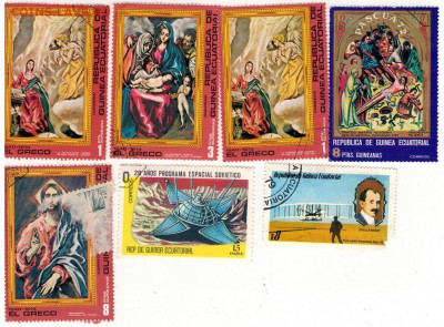 Марки Экв.Гвинеи (7шт) до 09.06.14 в 22.00мск (8862) - 2-экв.г