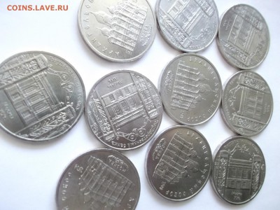 5 рублей Арх. собор и Гос.банк 10 шт. до 07.06.14 22-00 мск. - 1735978