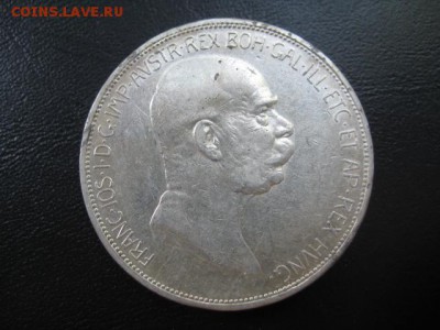 1908 Австрия, 5 кр, юбилейная, серебро, до 11.06 в 22-15 мск - IMG_1493.JPG