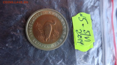 10 руб 1992 г Краснозобая казарка   до 11.6  в 21-45 мск - ххХхх   05.06.2014 год 110.JPG