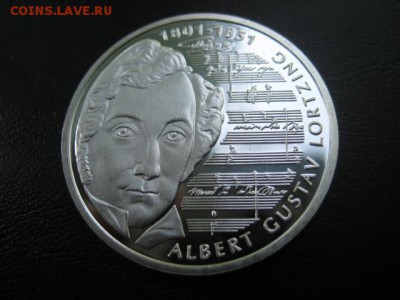 2000 Германия, 10 М, Лорцинг, серебро, до 11.06 в 22-15 мск - IMG_1491.JPG