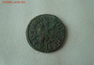 2 коп 1757 гурт надпись : екатер-рг + денга петр1 до 8.06 - DSC05659.JPG
