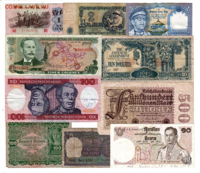 БОНЫ МИРА, 10 шт., до 13.06 @ 22:00 - banknote_1575_1