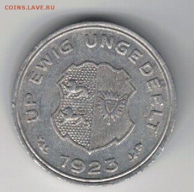 ГЕРМАНИЯ 5 МАРОК 1923 ДО 12.06-22Ч (8938) - 4-г3