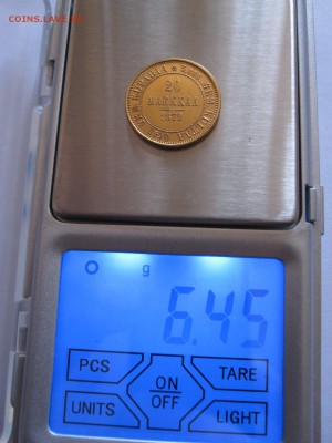20 марок Финляндия 1879 S состояние 14.06 22:00 - IMG_6877.JPG