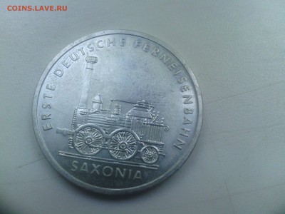 5 марок ГДР 1988 Паровоз Саксония до 13.06.14 - IMG_20140609_151409