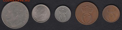 Норвегия подборка зверей из 5 монет до 11.06.2014 22-00 - Норвегия 5 монет р