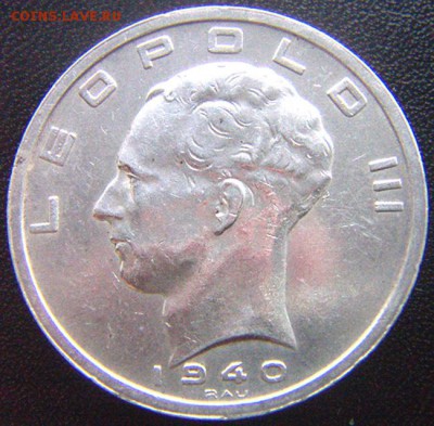 Бельгия_50 франков 1940. Серебро; до 10.06_22.58мск - 7922